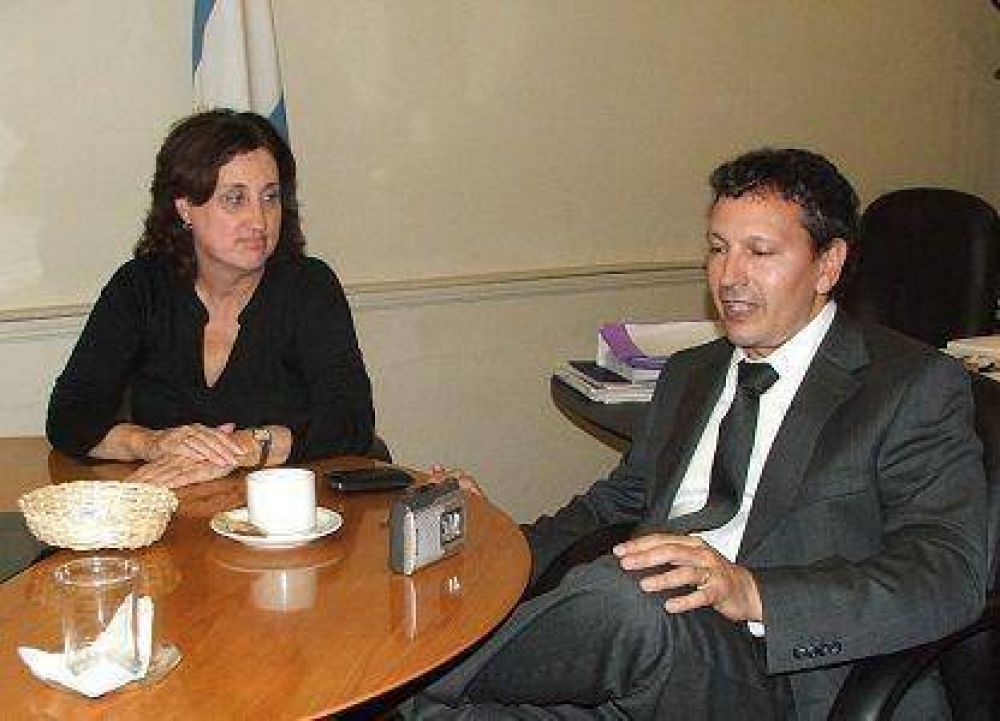 El interventor nacional del PAMI visit� Luj�n y se reuni� con la intendenta