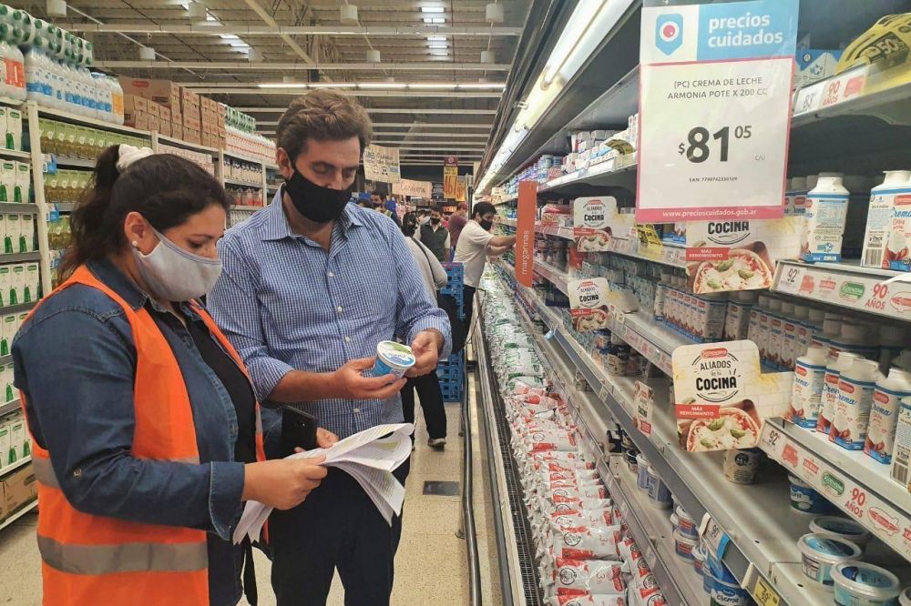 Control de precios en grandes supermercados
