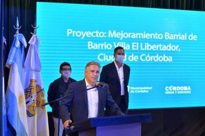 Villa El Libertador: la Municipalidad firmó convenios para avanzar con las obras