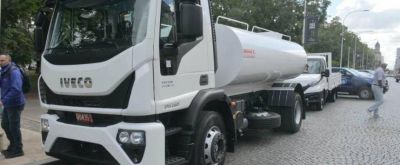 Presentaron nuevos veh�culos para obras sanitarias