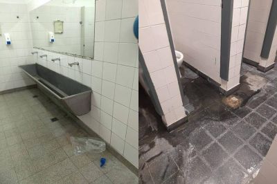 El gobierno porte�o gast� $1000 millones para garantizar la higiene en las escuelas y faltan insumos b�sicos