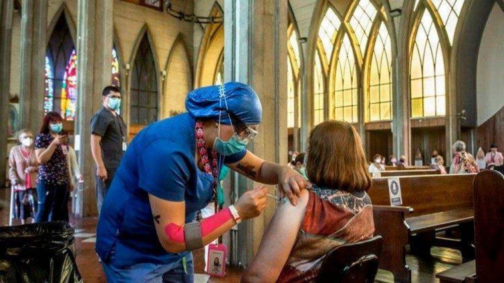 Chile: Catedral de Osorno habilitada para vacunacin masiva