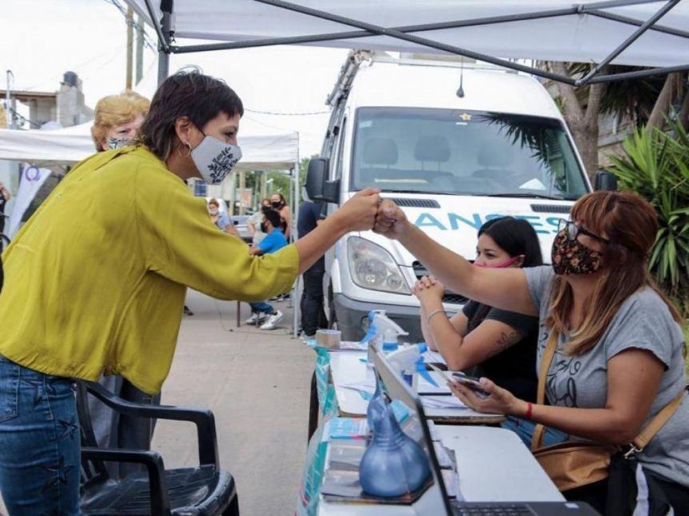 Mendoza recorri el operativo Quilmes Cerca de Ezpeleta Oeste