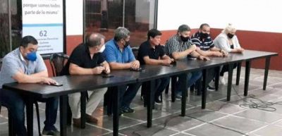 Organizaciones sindicales reivindicaron el funcionamiento de las obras sociales y respaldaron el plan de vacunaci�n