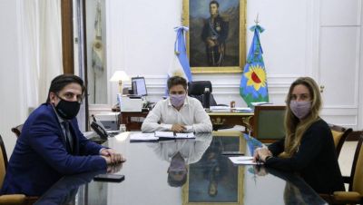 Regreso al aula: Axel reiter� que las clases arrancan con �la mayor presencialidad posible�