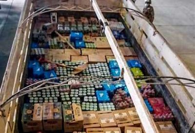 Aduana decomisa bebidas alcohlicas de contrabando en Potos valuadas en ms de Bs 96.000