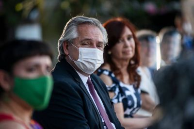 Alberto Fern�ndez refuerza la ofensiva hacia la Justicia en sinton�a con Cristina Kirchner