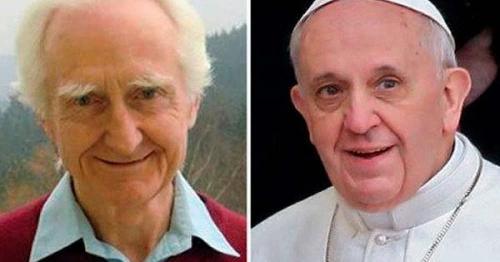 Falleci el jesuita Franz Jalics y se fue reconciliado con Bergoglio