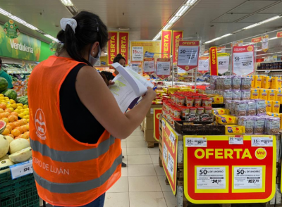 Contin�an controlando el cumplimiento de acuerdos de precios en grandes supermercados