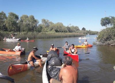 Jornada de limpieza y concientizaci�n en el Delta de Berisso
