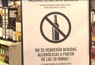 Ley seca: prohíben la venta de alcohol de jueves a la noche a domingo