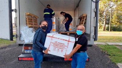 Llegaron a Entre R�os 12.800 dosis de la vacuna contra el covid-19