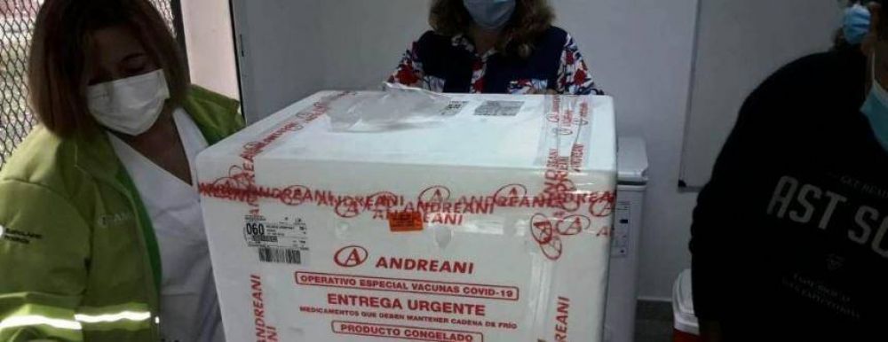 Llegaron 600 dosis de Sputnik V a Balcarce
