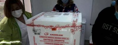 Llegaron 600 dosis de Sputnik V a Balcarce
