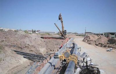 ACUMAR avanza con las obras en el Parque Industrial Curtidor Lan�s