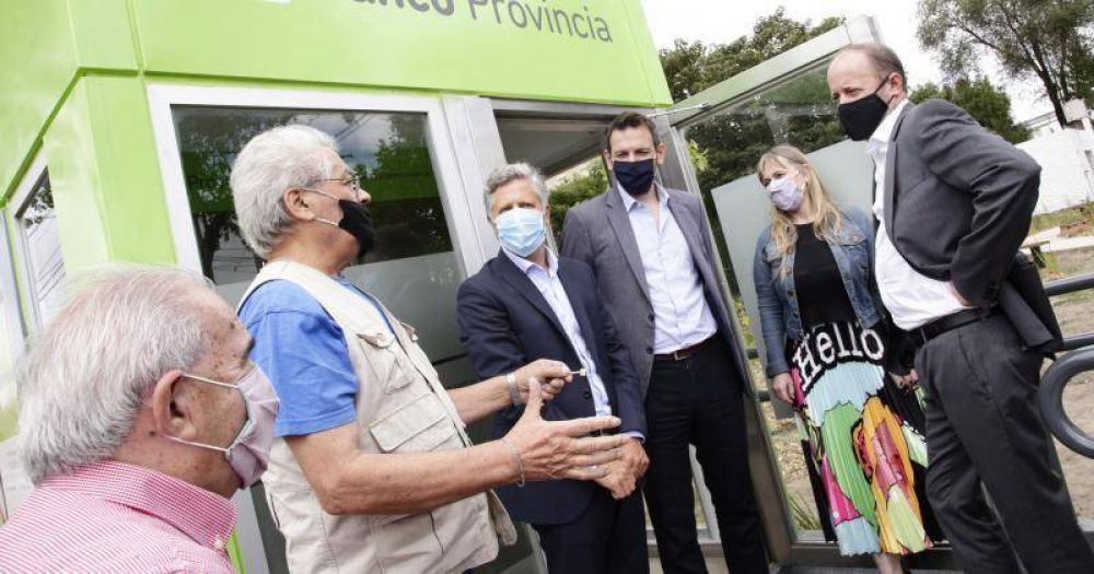 Martn anunci que proyectan instalar otros seis cajeros automticos en Lomas