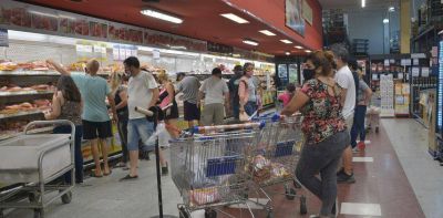 Los supermercados y el AMBA fueron los grandes ganadores del consumo en enero