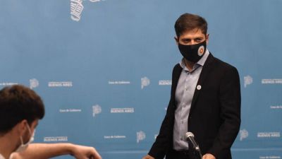 Kicillof vacunar� 125.000 personas en cuatro d�as con las dosis de la India