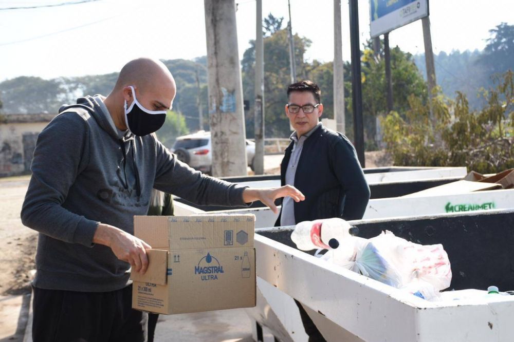 Fomentan el reciclaje en Taf Viejo