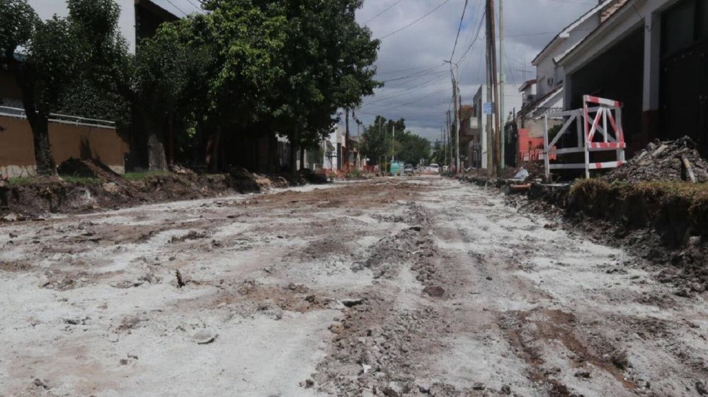Inversin millonaria en Morn: Bacheo y asfalto en calles