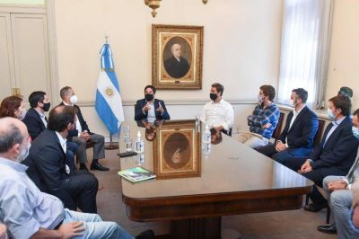 El Intendente se reuni� con el Ministro Trotta para coordinar programas revinculaci�n educativa