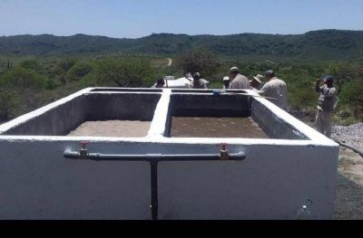 Finalizan obras de agua potable en Ancasti