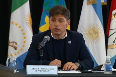  Kicillof pidi� incluir el canal de Magdalena en el Consejo federal de Hidrov�a 