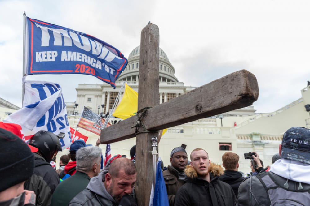 Evanglicos repudian el accionar de fieles radicalizados durante el asalto al Capitolio