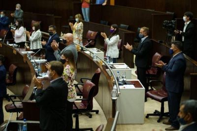 La Legislatura neuquina ratificó a sus autoridades en la sesión preparatoria