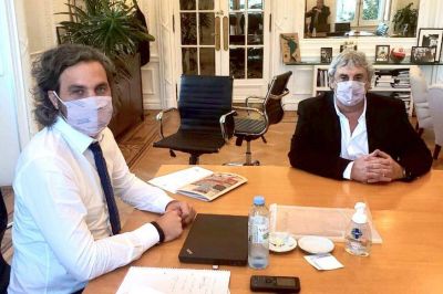 Romero se reuni� con Cafiero en Casa Rosada