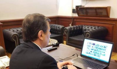El gobernador Zamora asisti� al acto encabezado por el presidente Fern�ndez, en el Congreso de la Naci�n