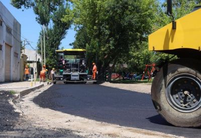 Asfaltaron las �nicas dos calles de tierra que quedaban en el Casco Urbano de La Plata
