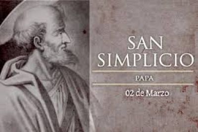 Hoy se conmemora a San Simplicio, Papa defensor de la doctrina cat�lica