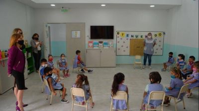 Los jardines de infantes municipales abrieron sus puertas