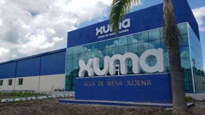 Realizan pruebas finales para la inauguraci�n de la planta embotelladora de agua de mesa m�s moderna del NOA