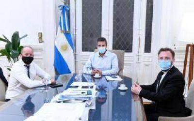 Insaurralde con Massa: Brind� su apoyo al proyecto de modificaci�n de la escala del Impuesto a las Ganancias