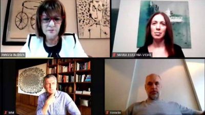 Patricia Bullrich y Mar�a Eugenia Vidal, las mujeres del PRO que salen a jugar fuerte este a�o, pero con la mirada puesta en 2023