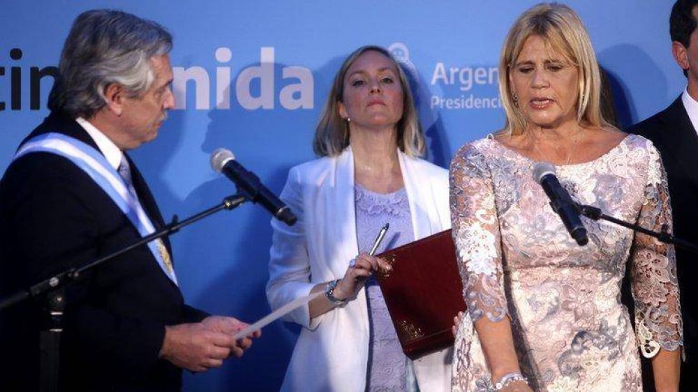 Alberto Fern�ndez sostiene a Losardo como ministra de Justicia y compartir�n un acto por el D�a de la Mujer