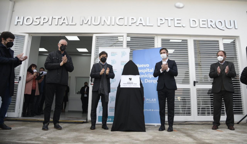 Ach�val anunci� la ampliaci�n del Hospital de Derqui