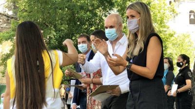 Horacio Rodr�guez Larreta se baj� del acto en Casa Rosada para no cruzarse con Gildo Insfr�n: �Condeno en�rgicamente lo que sucede en Formosa�