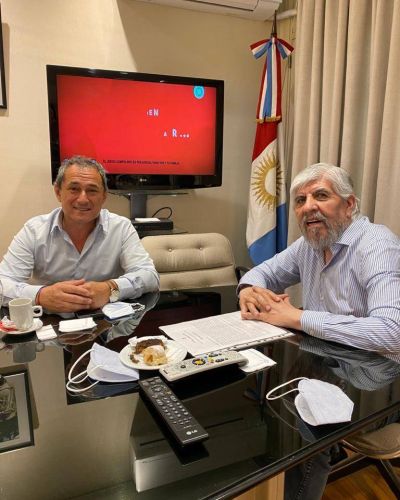 La reuni�n de Sasia con los Moyano dispar� los rumores de unidad pensando en la interna cegetista