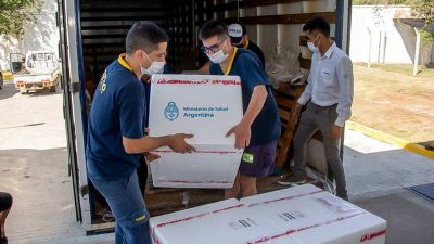 Llegaron a la provincia 28.800 dosis del segundo componente de Sputnik V
