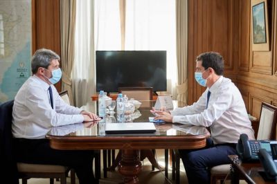 U�ac se reuni� con Wado de Pedro: �de qu� hablaron?