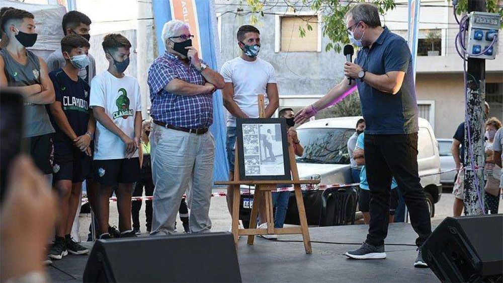 El intendente Valenzuela inaugur dos plazas en Ciudadela