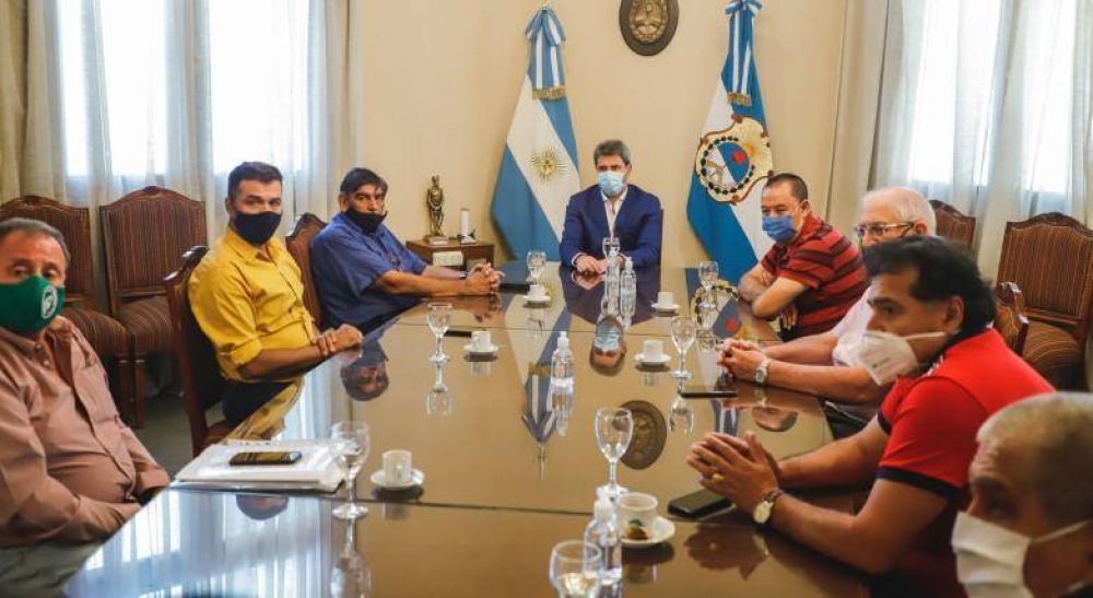 Uac se reuni con representantes de gremios de San Juan