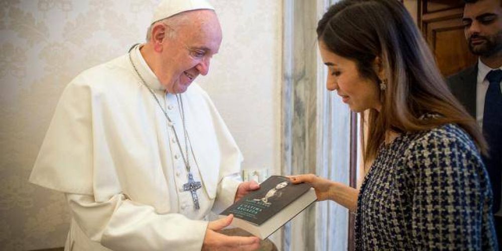 Nadia Murad, la mujer que convenci al Papa Francisco de visitar Irak