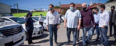 Diego Santilli visit� Mar del Plata y se reuni� con Guillermo Montenegro