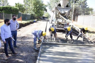 Nardini: �Seguimos trabajando para que la obra p�blica llegue a todos los barrios�