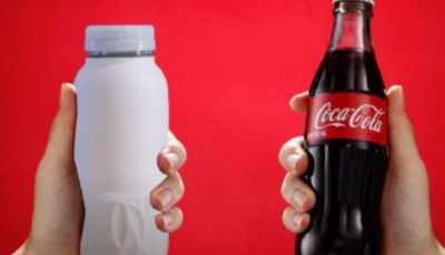 Coca Cola crea prototipo de botellas hechas de papel