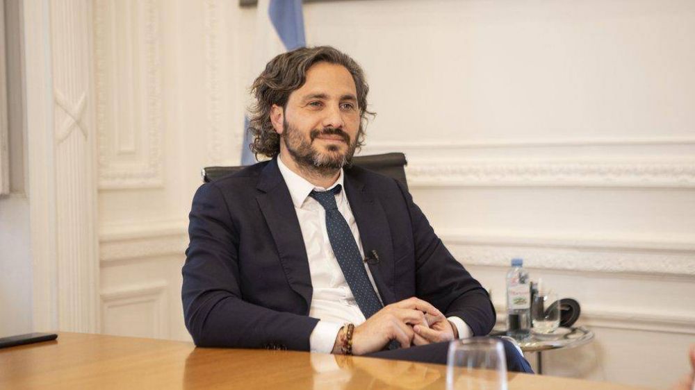 Santiago Cafiero recibi en Casa Rosada al nuevo ministro de Justicia, Martn Soria